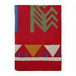 Плед хлопковый по мотивам чувашских орнаментов Ural and Siberian Patterns варинант исполнения - 5 | Loft Concept в Ульяновске