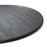 Стол обеденный с круглой столешницей черного цвета Harris Collection варинант исполнения - 3 | Loft Concept в Ульяновске