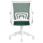 Офисное кресло с основанием из белого пластика Desk chairs Green варинант исполнения - 4 | Loft Concept в Ульяновске