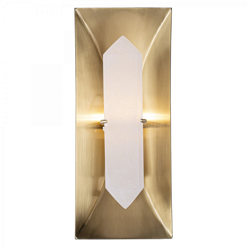 Бра HALCYON Rectangle Sconce Латунь в Ульяновске | Loft Concept 