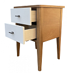 Тумба прикроватная с 2-мя ящиками Tasteful Furniture Light варинант исполнения - 2 | Loft Concept в Ульяновске