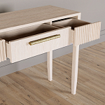 Элегантная Консоль Primo с выдвижным ящиком Светлый дуб варинант исполнения - 4 | Loft Concept в Ульяновске