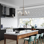  Люстра с прозрачными рифлеными цилиндрическими плафонами Kichler варинант исполнения - 26 | Loft Concept в Ульяновске