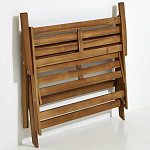 Деревянная садовая скамейка складная Gary Wood Bench варинант исполнения - 2 | Loft Concept в Ульяновске