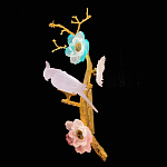 Бра с цветочным декором и птичкой Miscellaneous herbs варинант исполнения - 1 | Loft Concept в Ульяновске