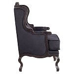 Кресло George Grand Armchair black velour варинант исполнения - 2 | Loft Concept в Ульяновске