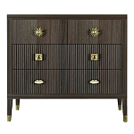 Бельевой Комод с 4 ящиками Elsa Dreams Walnut варинант исполнения - 6 | Loft Concept в Ульяновске