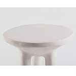 Дизайнерский журнальный стол белый на 3-х ножках в виде ступней African table варинант исполнения - 1 | Loft Concept в Ульяновске