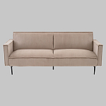 Диван современный вельветовый прямой Worcester Бежевый  варинант исполнения - 2 | Loft Concept в Ульяновске