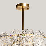 Люстра многоярусная с объемными прозрачными цветами Hanging Flowers варинант исполнения - 10 | Loft Concept в Ульяновске