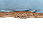 Кресло Ava Classical Armchair light blue velour варинант исполнения - 6 | Loft Concept в Ульяновске