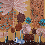 Мебельная ткань Oasis Terracotta Велюр  варинант исполнения - 1 | Loft Concept в Ульяновске