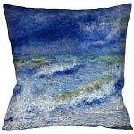 Подушка декоративная морской принт Impressionism in Art варинант исполнения - 1 | Loft Concept в Ульяновске