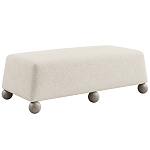 Дизайнерская Банкетка Wakonda с деревянными шариками  варинант исполнения - 1 | Loft Concept в Ульяновске