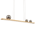 Светодиодная линейная люстра IONA Сhandelier gold 103 варинант исполнения - 1 | Loft Concept в Ульяновске