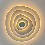 Потолочная люстра круглая многослойная Multilayering варинант исполнения - 9 | Loft Concept в Ульяновске