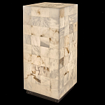Торшер прямоугольный из натурального камня Calcite Geometry варинант исполнения - 13 | Loft Concept в Ульяновске