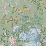 Обои ручная роспись Temple Newsam Mercury Grey варинант исполнения - 3 | Loft Concept в Ульяновске