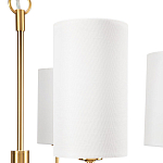 Люстра с белыми плафонами в форме цилиндра и металлическим основанием Nicoleta варинант исполнения - 2 | Loft Concept в Ульяновске