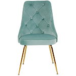 Стул в мятной велюровой обивке Ward Mint Velour Chair варинант исполнения - 2 | Loft Concept в Ульяновске