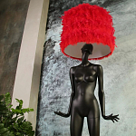 Лампа MANNEQUIN LAMP с абажуром модельный позинг варинант исполнения - 6 | Loft Concept в Ульяновске