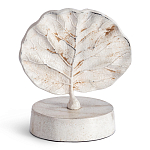 Статуэтка белая Metal Flowers Аntique Рlating варинант исполнения - 2 | Loft Concept в Ульяновске