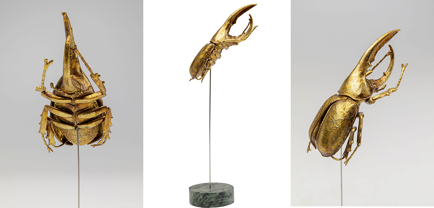 Статуэтка Golden Beetle on standing II - Loft-Concept в Ульяновске