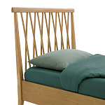 Кровать детская из массива гевеи Eliza варинант исполнения - 4 | Loft Concept в Ульяновске