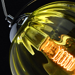 Подвесной светильник со стеклянном плафоном в форме бокала Kaleido варинант исполнения - 31 | Loft Concept в Ульяновске