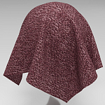 Мебельная ткань Шенилл фиолетовый цвет 138 см T4-25 варинант исполнения - 8 | Loft Concept в Ульяновске