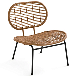 Садовое кресло из искусственного ротанга Mills Rattan Wicker Chair варинант исполнения - 1 | Loft Concept в Ульяновске