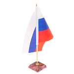 Флагшток на подставке из натурального камня Stone Flagpole варинант исполнения - 2 | Loft Concept в Ульяновске