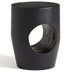 Приставной столик черного цвета AMORPHOUS варинант исполнения - 2 | Loft Concept в Ульяновске