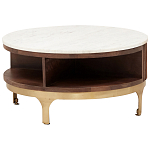 Круглый кофейный стол Sadie Round Coffee Table варинант исполнения - 1 | Loft Concept в Ульяновске