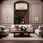 Люстра с абажуром из стекла и премиального алебастра Ravishment варинант исполнения - 7 | Loft Concept в Ульяновске