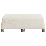 Дизайнерская Банкетка Wakonda с деревянными шариками  варинант исполнения - 2 | Loft Concept в Ульяновске