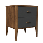 Тумба прикроватная с 2-мя ящиками Tasteful Furniture Light варинант исполнения - 4 | Loft Concept в Ульяновске