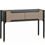 Консоль тёмно-коричневого цвета с 2-мя ящиками Gladstone варинант исполнения - 1 | Loft Concept в Ульяновске