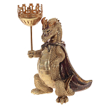 Подсвечник в виде дракона Dragon candlestick Green Gold Brown L or R варинант исполнения - 5 | Loft Concept в Ульяновске