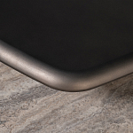 Столик журнальный квадратный  с полкой Sculptural Marble Accent с мрамором  варинант исполнения - 6 | Loft Concept в Ульяновске