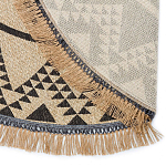 Ковер круглый из комбинированного состава Fantasy варинант исполнения - 4 | Loft Concept в Ульяновске