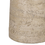 Столик приставной с круглой столешницей Textured Cream Table варинант исполнения - 4 | Loft Concept в Ульяновске