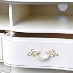 ТВ-тумба из массива дерева в стиле прованс Montmartre Provence TV Stand варинант исполнения - 3 | Loft Concept в Ульяновске