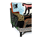 Большой Трехместный Диван с цветным принтом Qalakabusha Large Sofa варинант исполнения - 4 | Loft Concept в Ульяновске