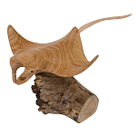 Статуэтка из дерева скат Animals of the World варинант исполнения - 1 | Loft Concept в Ульяновске