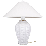 Настольная лампа керамическая с абажуром Valencia варинант исполнения - 2 | Loft Concept в Ульяновске