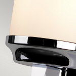 Бра для ванных комнат с белым цилиндрическим плафоном на прямоугольном основании цвета хром Feiss варинант исполнения - 6 | Loft Concept в Ульяновске