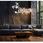 Люстра с цветочным декором Miscellaneous herbs варинант исполнения - 5 | Loft Concept в Ульяновске