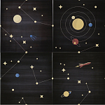 Плитка ассорти Космос варинант исполнения - 1 | Loft Concept в Ульяновске