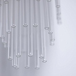 Бра с круглым основанием и длинными прозрачныи стеклянными трубками Nembus варинант исполнения - 6 | Loft Concept в Ульяновске